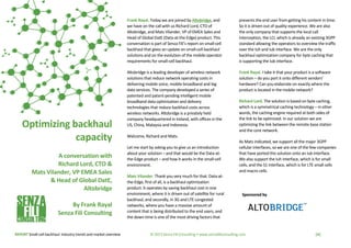 REPORT Small-cell backhaul: Industry trends and market overview © 2013 Senza Fili Consulting • www.senzafiliconsulting.com...