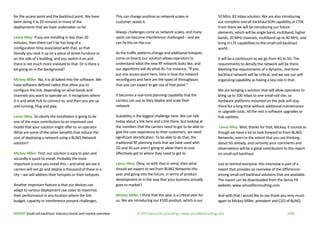 REPORT Small-cell backhaul: Industry trends and market overview © 2013 Senza Fili Consulting • www.senzafiliconsulting.com...