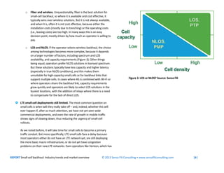REPORT Small-cell backhaul: Industry trends and market overview © 2013 Senza Fili Consulting • www.senzafiliconsulting.com...