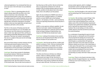 REPORT Small-cell backhaul: Industry trends and market overview © 2013 Senza Fili Consulting • www.senzafiliconsulting.com...