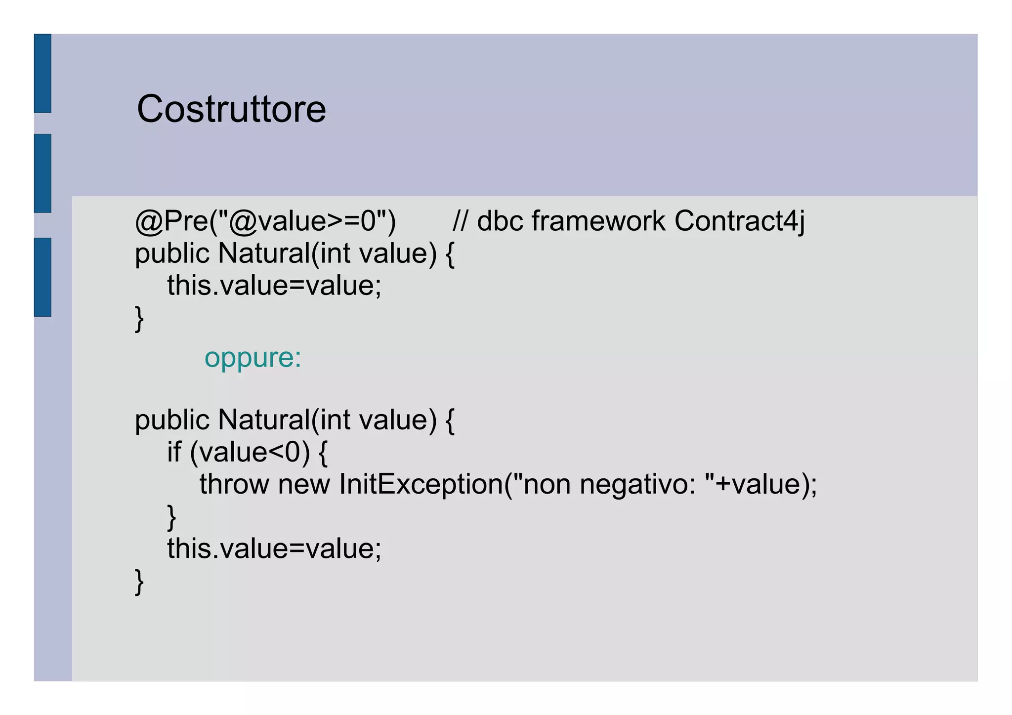 Ipotizziamo una estensione (del dominio) 