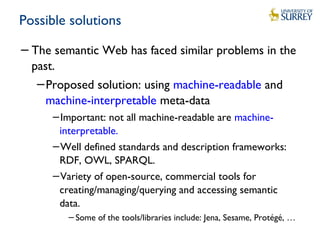 Semantic Technolgies for the Internet of Things