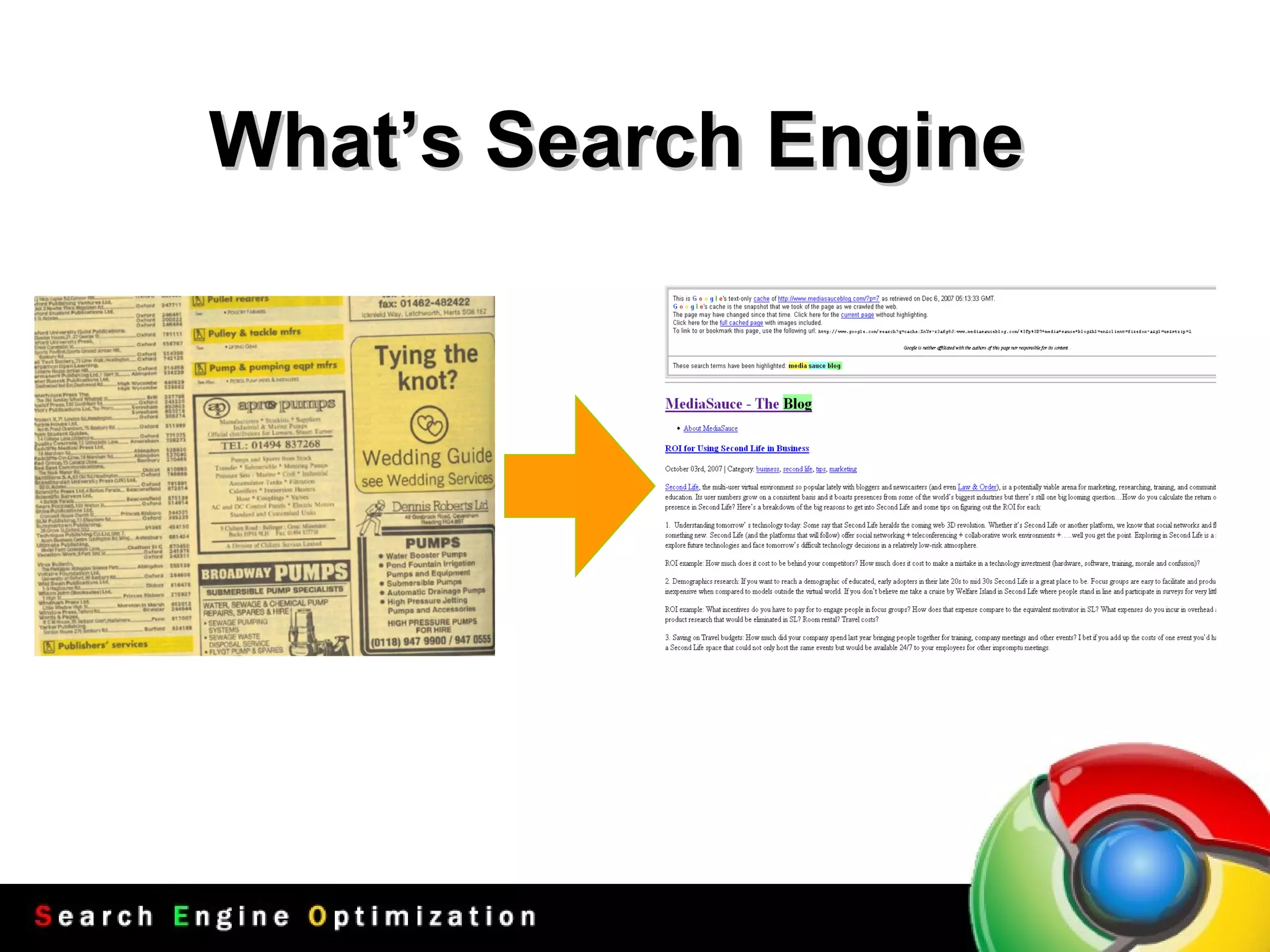 What’s Search Engine 