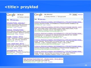 <title> przykład




                   11
 