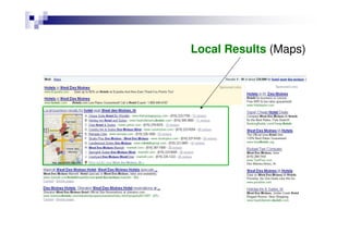 Local Results (Maps)
 