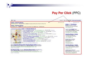 Pay Per Click (PPC)
 