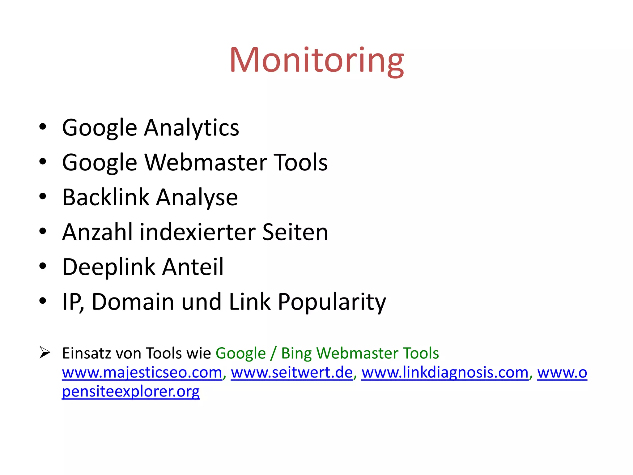 Und sonst so?Magische SEO Tricks?Von Pos. 0 auf Pos. 1 SEO Tools?SEO Erfolg garantieren?SEO ist viel Arbeit ohne wirkliche ErfolgsgarantieAbertrotzallem die effektivsteMethode um seine Besucherzahlenzusteigern