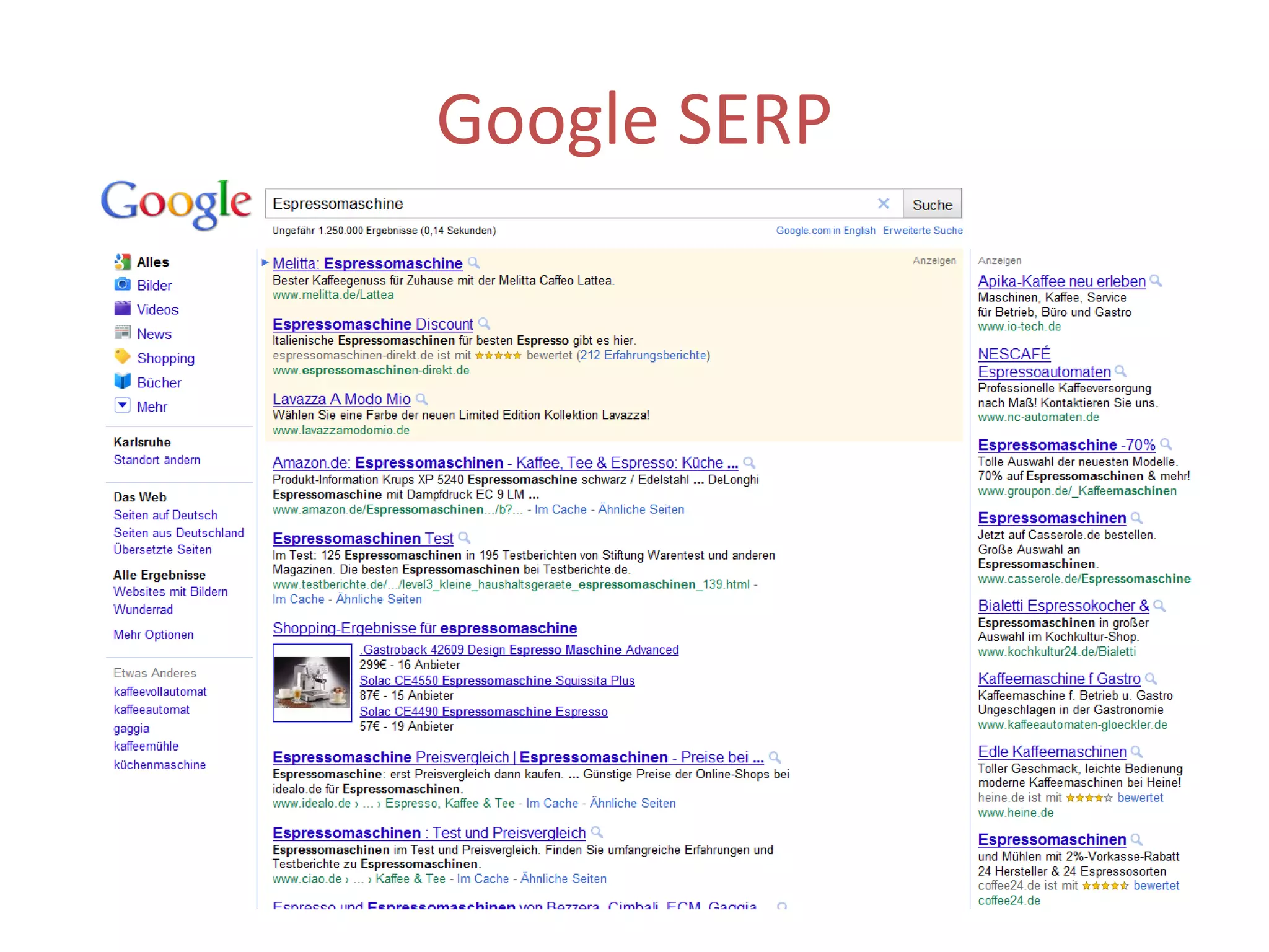 Google SERP