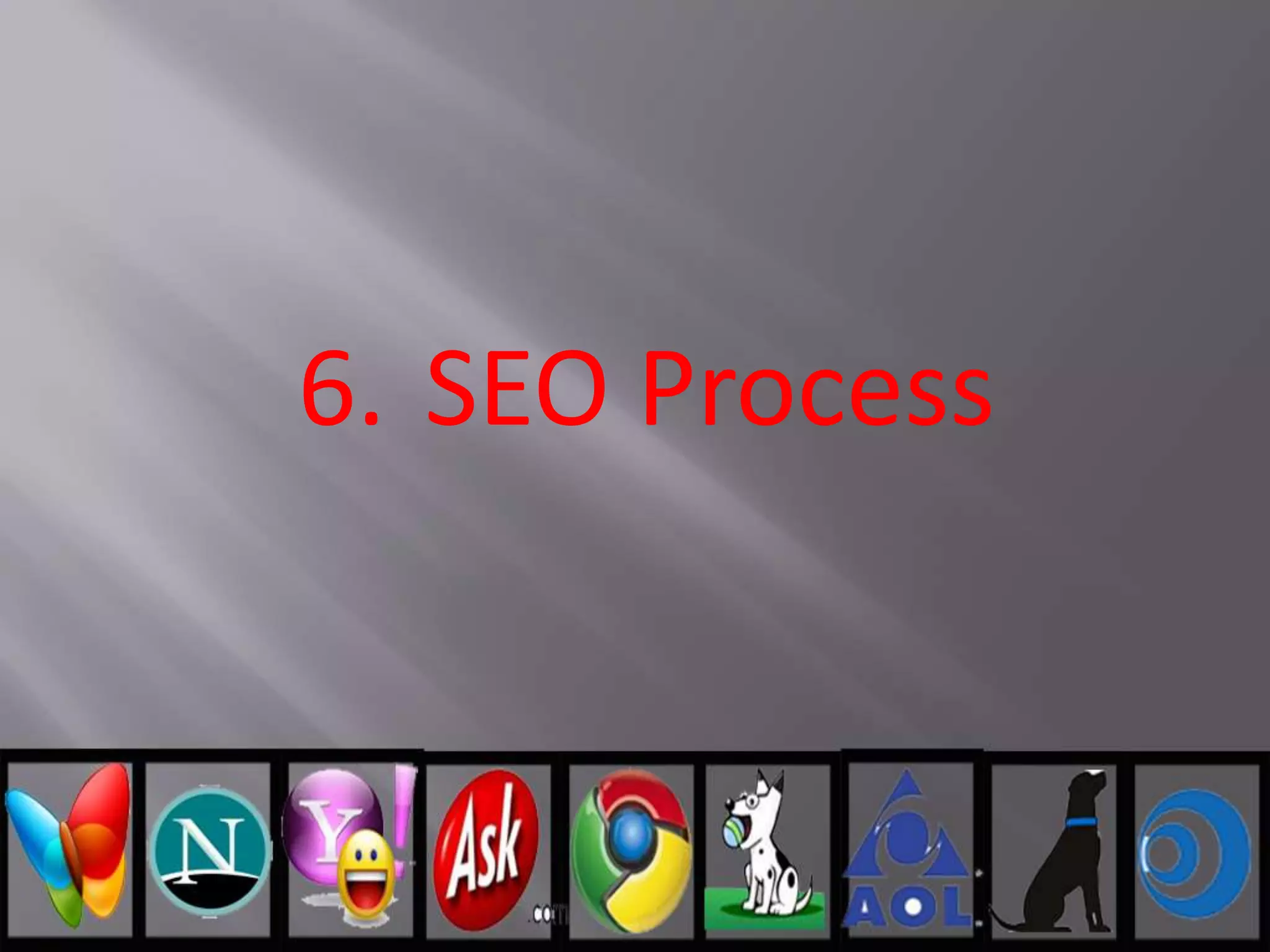 6. SEO Process
 