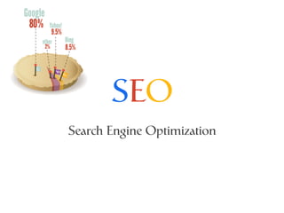SEO
Search Engine Optimization
Céline Martinet Sanchez - @CelineMartinetS
 