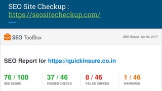 SEO Site Checkup :
https://seositecheckup.com/
 