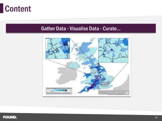 Content

          Gather Data - Visualise Data - Curate…




                                                   16
 