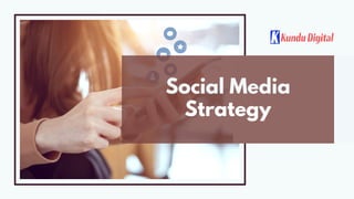 Social Media
Strategy
 