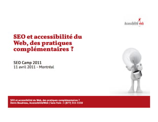 Seo accessibilite