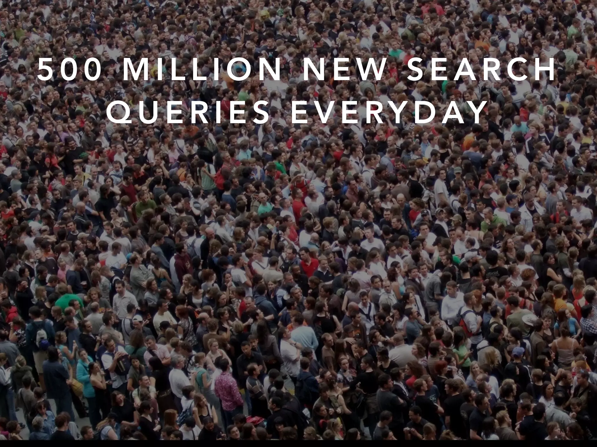 5 0 0 M I L L I O N N E W S E A R C H
Q U E R I E S E V E RY D AY
 