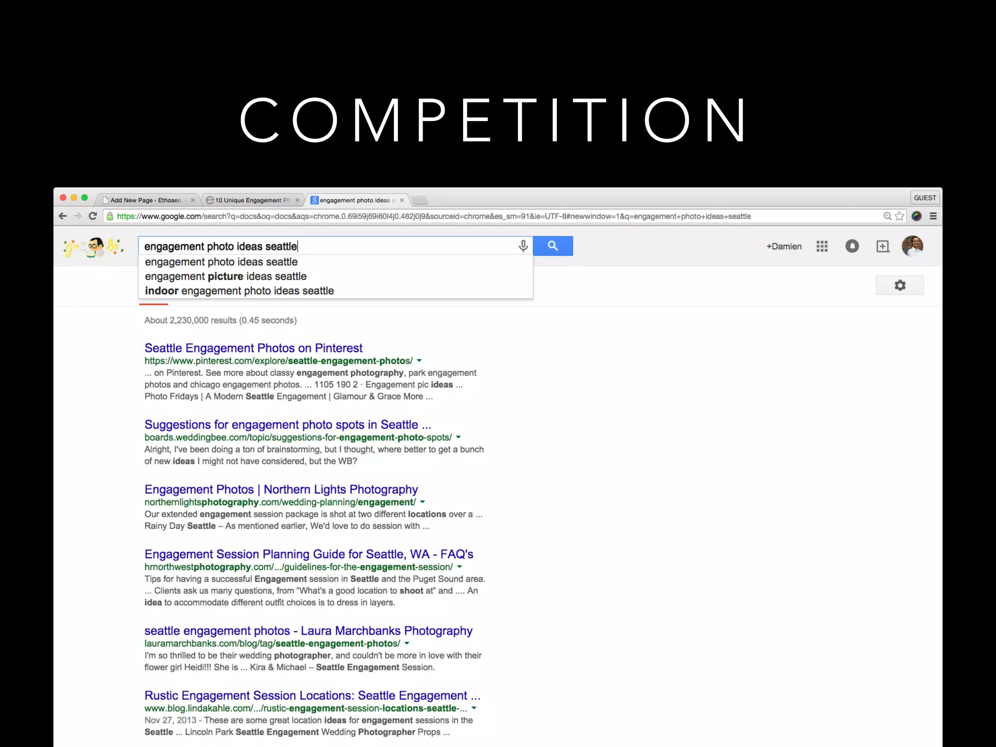 C O M P E T I T I O N
 