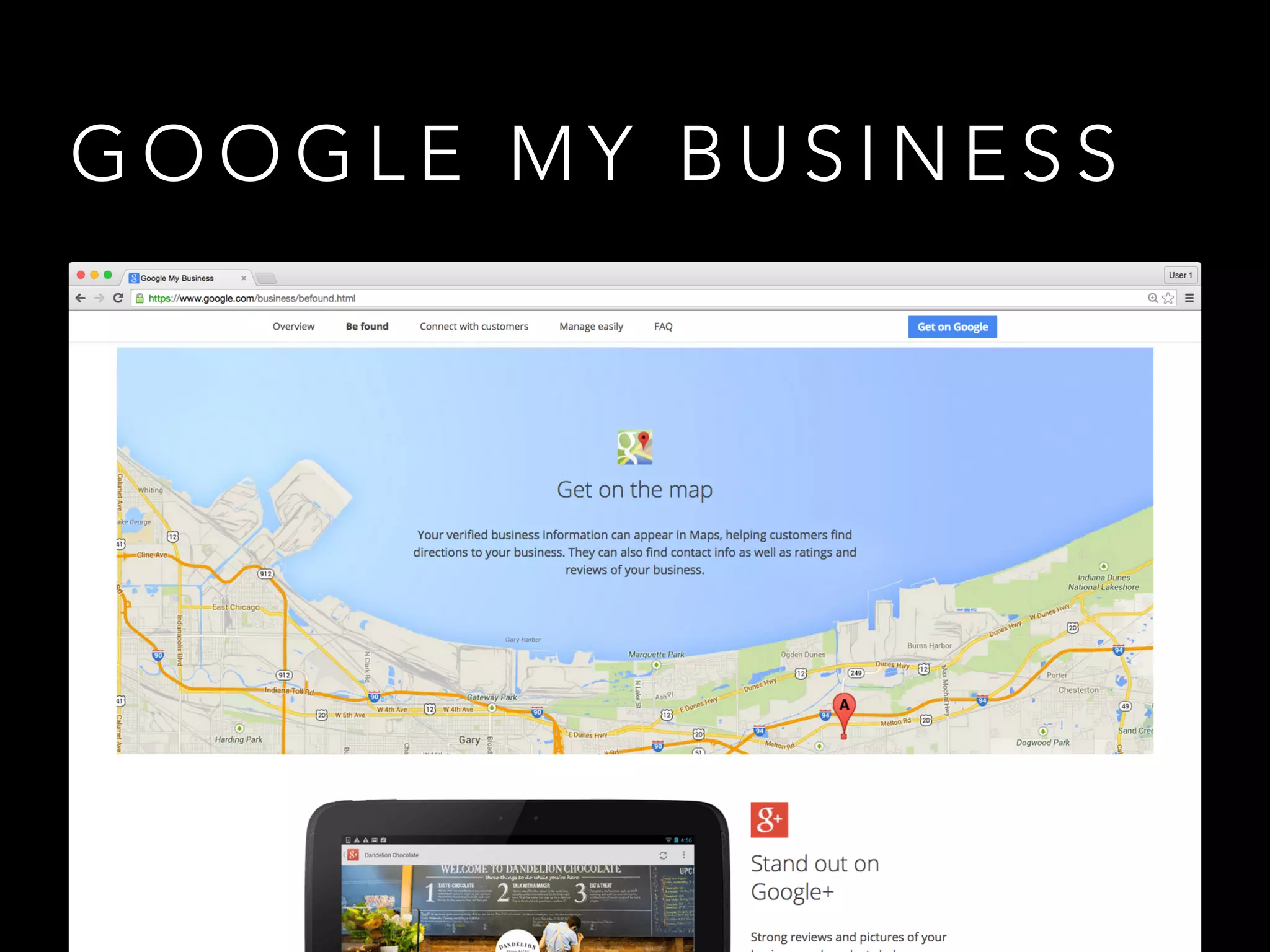 G O O G L E M Y B U S I N E S S
 