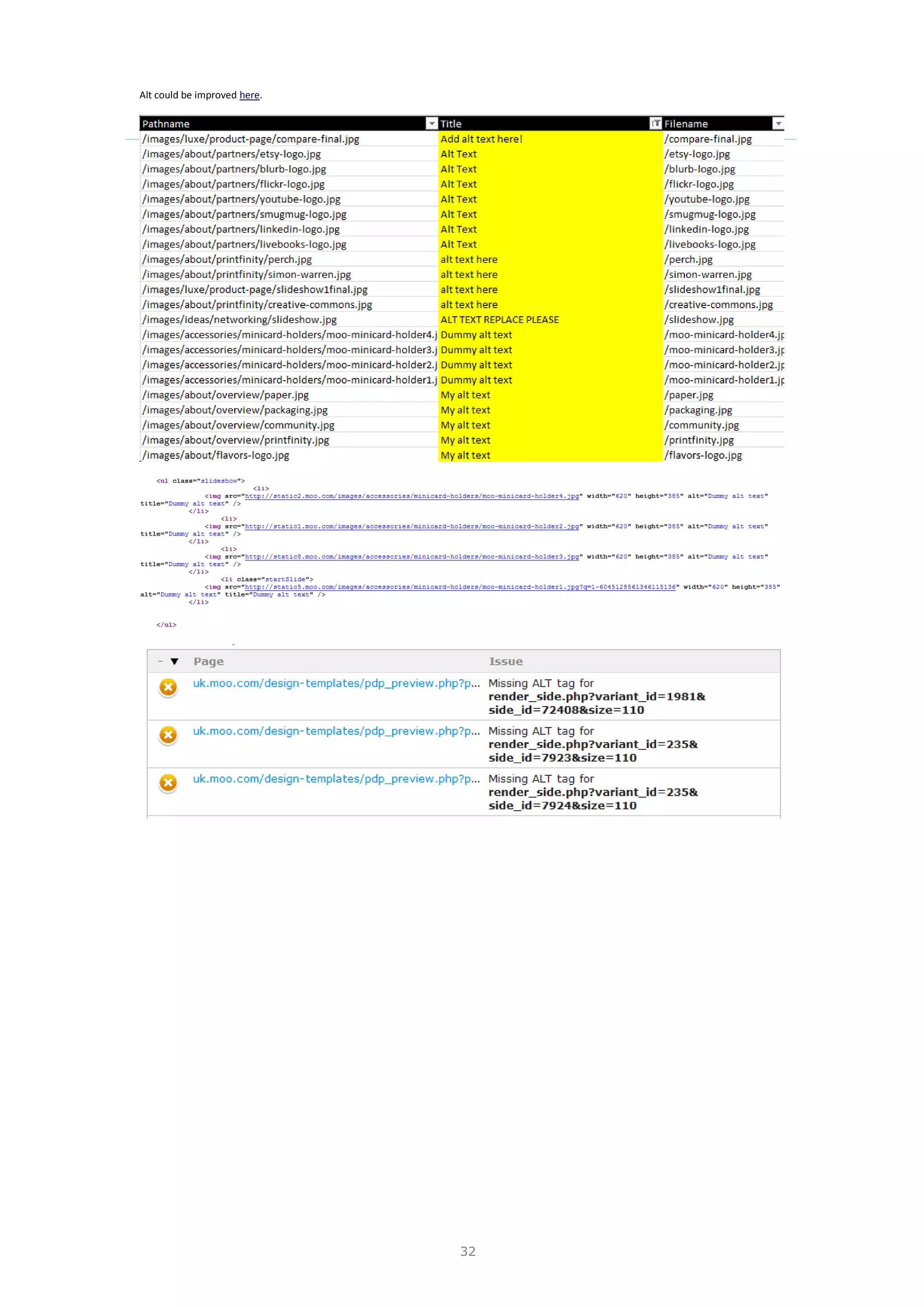 32
Alt could be improved here.
 