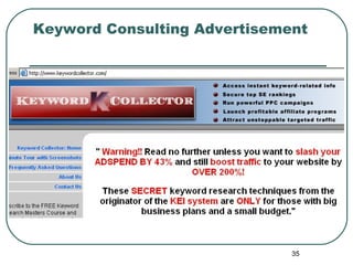 35
Keyword Consulting Advertisement
 