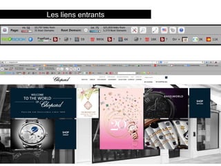 14 titre de la présentation
Les liens entrants
 