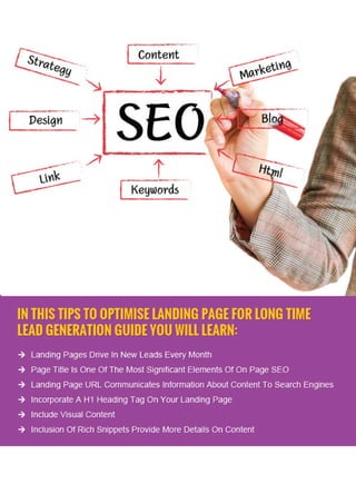Tips To Optimise Landing Page For Long Time Lead Generation