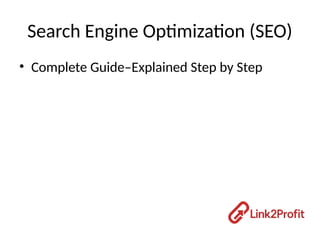 SEO-Complete-Guide-2026-PPT-Overview-Title | PPTX