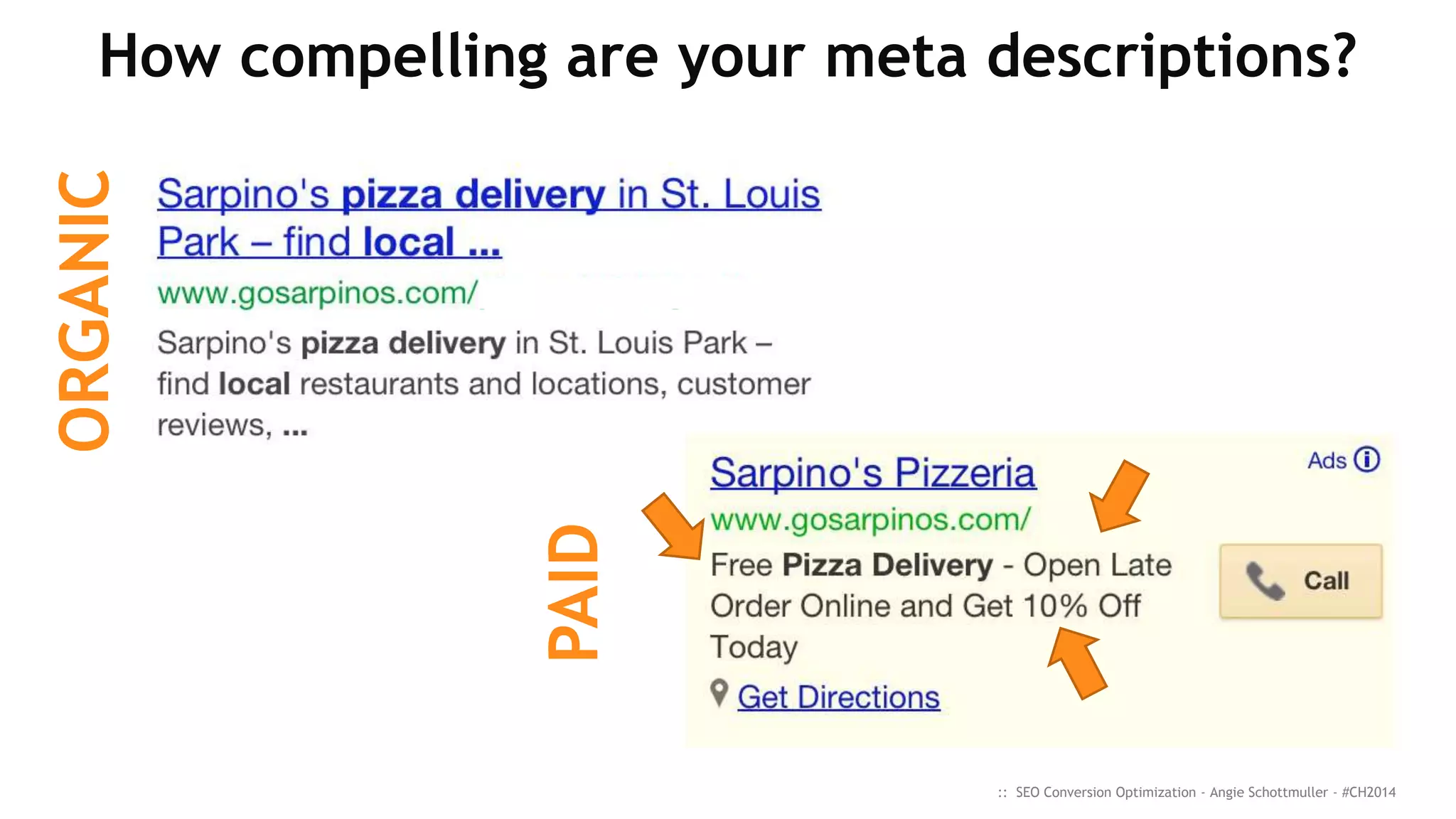 :: SEO Conversion Optimization - Angie Schottmuller - #CH2014Image source: country933.com
 