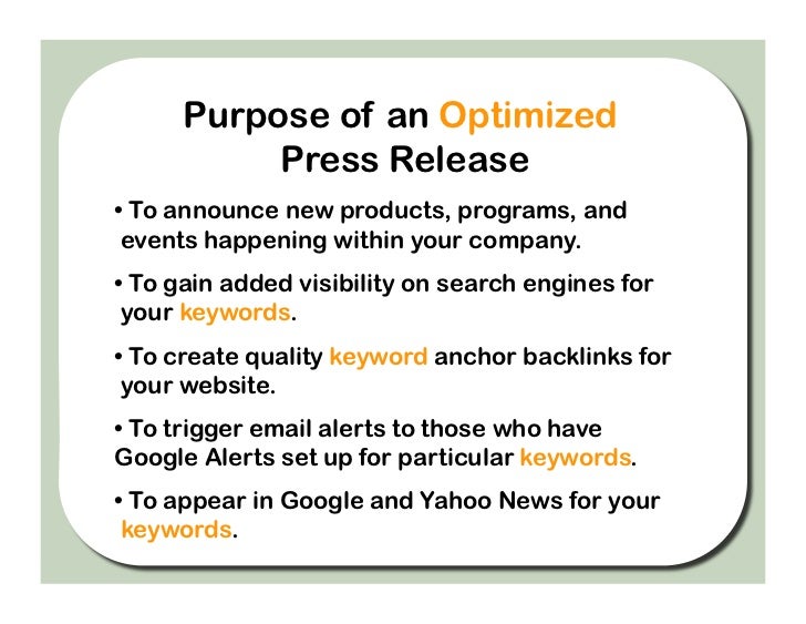 seo copywriting submitting seo press releases how to create press release
