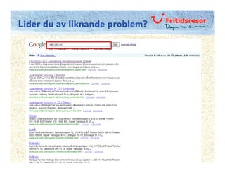 Lider du av liknande problem?




         Har ni samma problem?
 