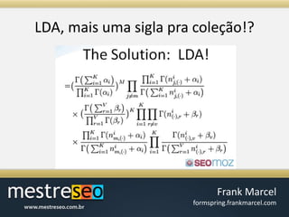 LDA, maisumasiglapracoleção!?