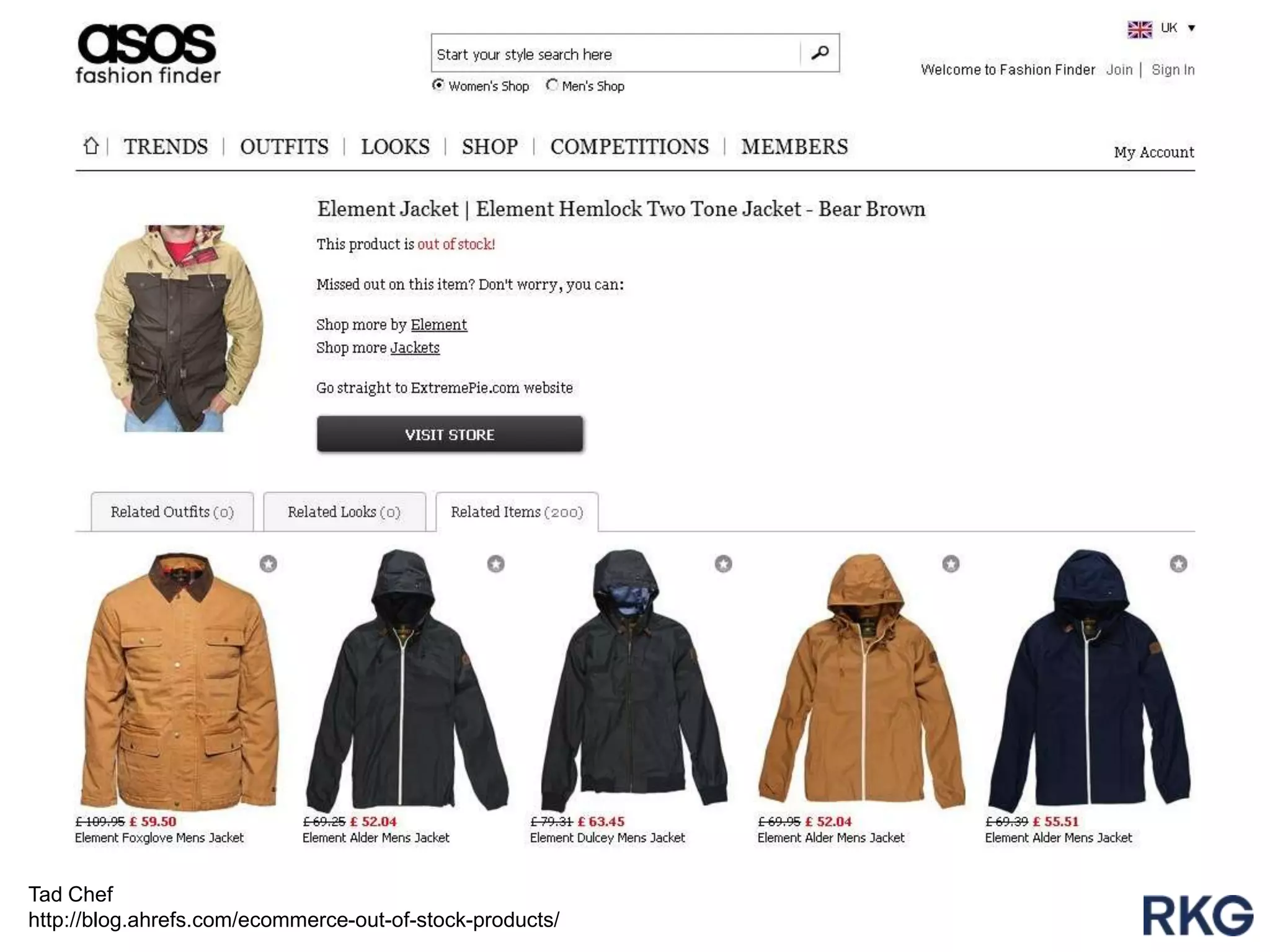 Tad Chef
http://blog.ahrefs.com/ecommerce-out-of-stock-products/
 