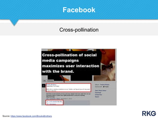 Cross-pollination
Facebook
Source: https://www.facebook.com/BrooksBrothers
 