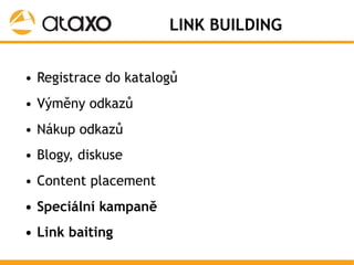 SEO @ Google University pro finanční segment