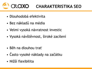 SEO @ Google University pro finanční segment