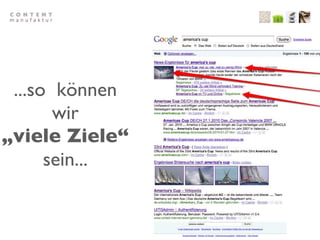 ...so können
       wir
„viele Ziele“
      sein...
 