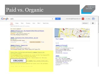 Paid vs. Organic




   ORGANIC
 