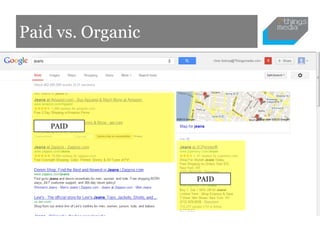 Paid vs. Organic




    PAID




                   PAID
 