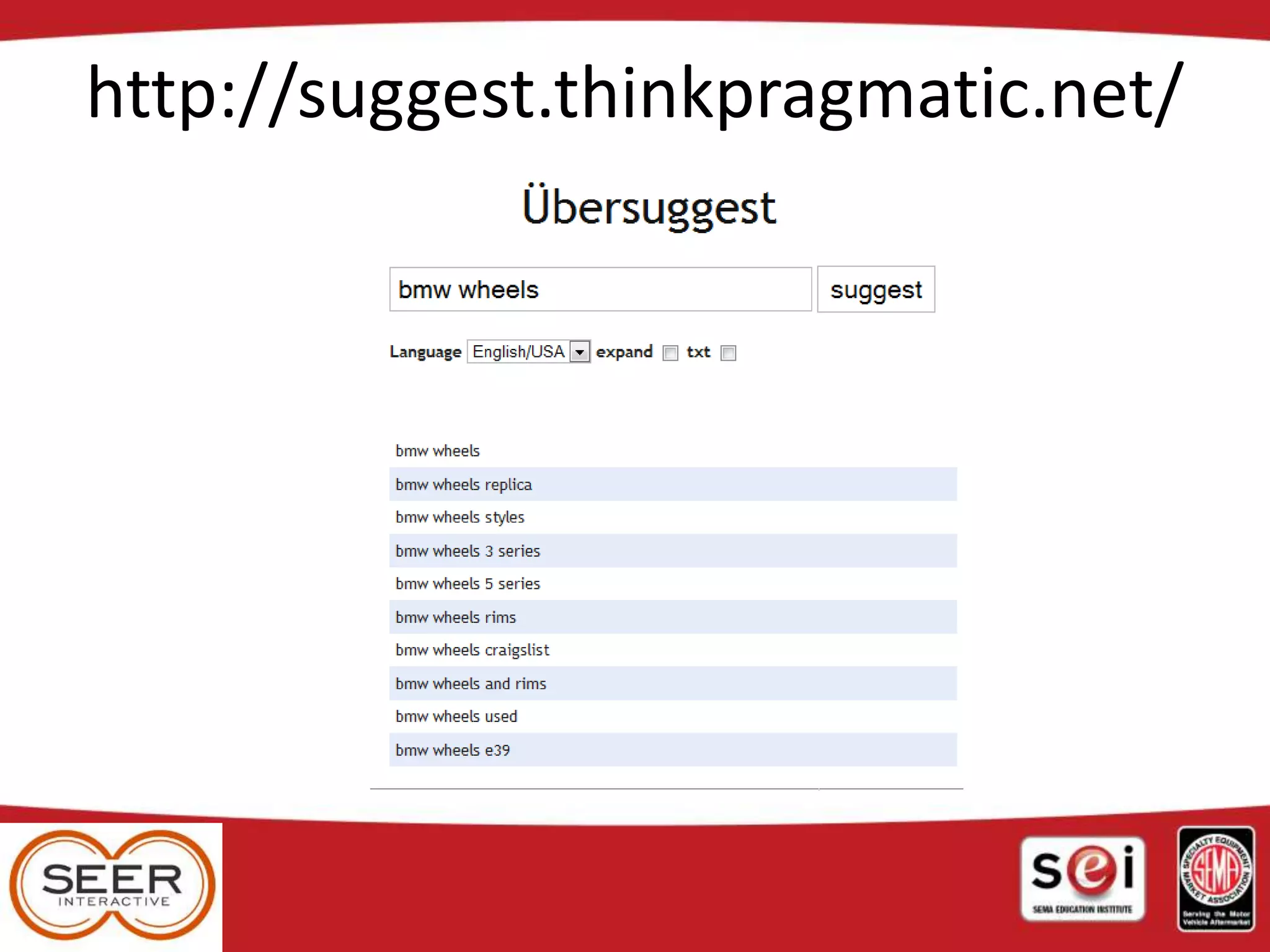 http://suggest.thinkpragmatic.net/
 