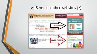 AdSense on other websites (2)
 