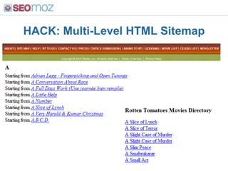  Compare from period prior to Google Instant and directly after</li></li></ul><li>Via MEC Manchester (UK)<br />5 Sites, 4 ...