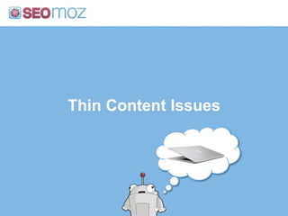 Duplicate Content Issues<br />