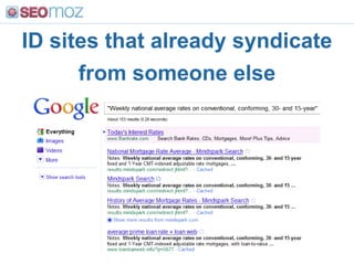 Offer Facets Only to Logged-In / Cookied Users<br />Logged-In = 345 / Googlebot = 141<br />