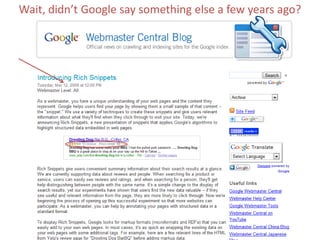 Wait, didn’t Google say something else a few years ago?