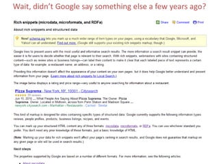 Wait, didn’t Google say something else a few years ago?