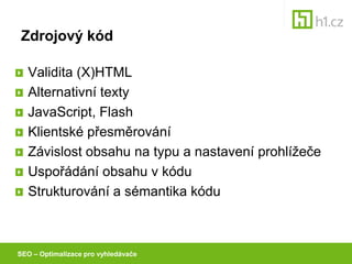 Jan Tichy_Optimalizace pro vyhledavace