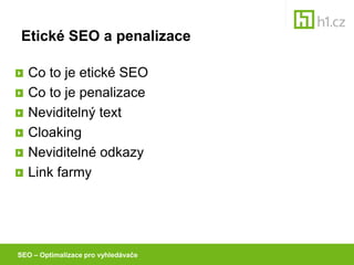 Jan Tichy_Optimalizace pro vyhledavace