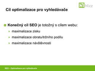 Jan Tichy_Optimalizace pro vyhledavace