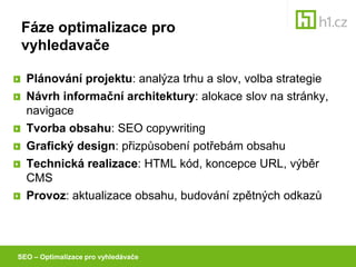 Jan Tichy_Optimalizace pro vyhledavace
