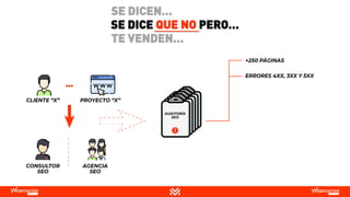 SE DICE QUE NO PERO…
SE DICEN…
TE VENDEN…
 