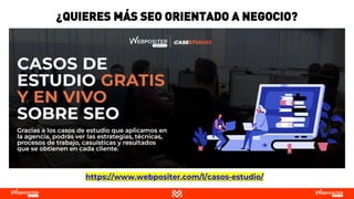 ¿QUIERES MÁS SEO ORIENTADO A NEGOCIO?
https://www.webpositer.com/l/casos-estudio/
 